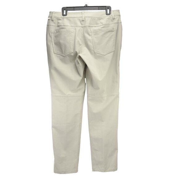 LULULEMON ABC Pant Classic Fit *Warpstreme Silverstone Greige Pants Size 32 - Picture 7 of 8